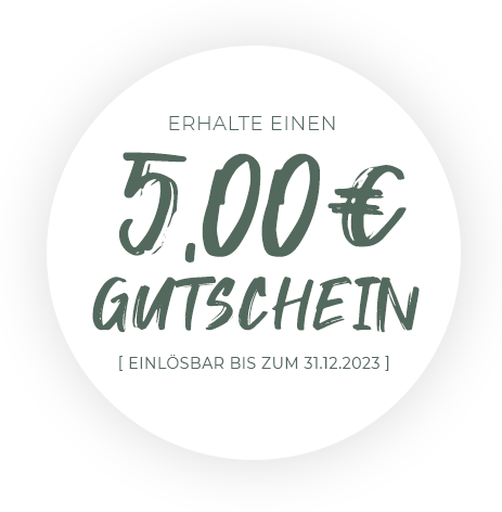 Erhalte einen 5,00 € Gutschein